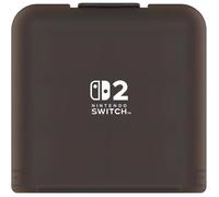 HORI Boîtier de 24 jeux pour Nintendo Switch 2 – Sous licence officielle Nintendo (Noir)