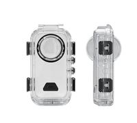 Boîtier de Protection étanche jusqu'à 60 m avec Interface à Fixation Rapide pour Insta360 X6 caméra Caisson de plongée Invisible