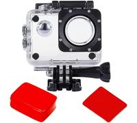 Boîtier de Protection étanche pour caméra d'action avec éponge Flottante Compatible avec EK7000/Victure/SJ4000/COOAU/Gookam/Bitmore/YMHX/LeadEdge