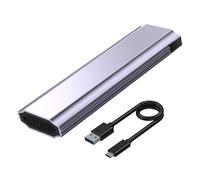 Boîtier de protection portable NVME pour disque solide avec dissipation efficace de la chaleur/protocoles NVME 10 Gbit/s
