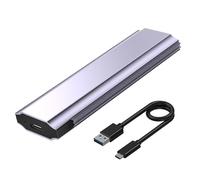 Boîtier de protection portable NVME Solid Disk Boîtier avec dissipation thermique efficace/protocoles NVME 10Gbps