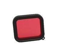 Boîtier de protection pour caméra d'action de plongée sous-marine avec lentille rouge pour caméra GoPro Hero 5 6