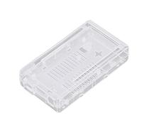 Boîtier de protection pour circuit imprimé, boîtier de composant électronique ABS, coque durable et légère pour les projets électroniques de bricolage et la protection des (Couleur transparente)