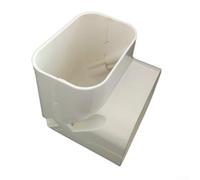 Boîtier de protection pour climatisation 100 x 65 mm pour faisceaux de tubes sur installations AC centrales standard (courbure verticale)