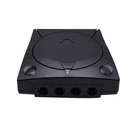 Boîtier de protection pour Dreamcast DC,Boîtier de protection en plastique transparent pour console de jeux vidéo rétro (Noir)