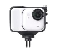 Boîtier de Protection pour insta360 GO Ultra caméra Cadre d'extension avec Adaptateur de Montage Boîtier résistant aux Rayures et aux Chutes Port pour Griffe Froide Accessoires (Noir)