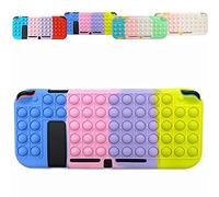 Boîtier de Protection pour Nintendo Switch, Pop it Fidget Toys, Coque de Protection pour Nintendo Switch Lite, Anti-Rayures, Antichoc, Coque en Silicone Ultra-Mince
