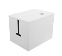Boîtier de Protection pour Prises Verrouillable en Fer Émaillé | Couvercle Verrouillable, Écran de Parapluie, Format 20x15,5x15cm, pour Cuisines et Salles D'eau