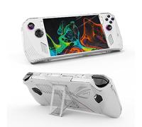 Boîtier de Protection Transparent pour ASUS Rog Ally avec Support Support PC Coque Anti-Chocs pour Le Corps Entier pour ROG Ally Housse Transparente Coque Anti-Chocs et Anti-Rayures Accessoires