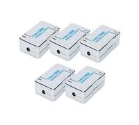 - Boîtier de raccordement de câbles - montrable encastrable, montable en surface - CAT 6 - STP (pack de 5)