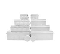 Boîtier de raccordement électrique étanche Boîtier en plastique boîtier étanche, boîte de jonction for instruments électroniques d'extérieur, boîtier de projet électrique avec trous 1 pièce(T85-85-50)