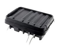 Zenitech – Boîtier de raccordement étanche IP55 – Noir