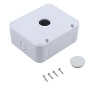 Boîtier de Raccordement pour cctv Étanche Plastique Boîtier | Gestion câbles organisée, protection pour robuste, design fonctionnel, plastique , blanc
