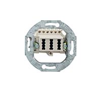 Boîtier de raccordement Rutenbeck TAE 3x6 NFN Up 0 rw 10210517 pour 1 téléphone et 2 appareils supplémentaires