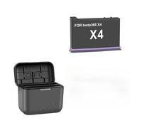 Boîtier De Rangement avec Batterie Haute Capacité Et Charge Rapide, Compatible avec Insta360 X4(1battery 1charger)