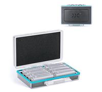 Boîtier de rangement compact pour piles AA, boîte en plastique rigide pour 8 piles AA ou 14500, résistant à l'eau et facile à transporter