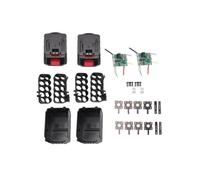 Boîtier de Rangement pour Batterie 10 Cœurs 18650 avec Système de Gestion de Batterie (BMS) pour Meuleuse D'Angle Électrique Sans Fil pour 21 V