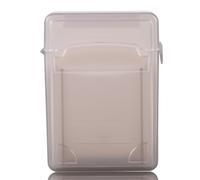 Boîtier de rangement pour disque dur 2,5 pouces, antistatique, antichoc, en ABS haute résistance, multifonction, fermeture à pression, étanche à