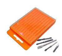 Boîtier de Rangement pour Forets,Range-outils extractible portable | Mallette de Rangement pour Embouts - pour atelier, bricolage, visserie, taraud, petites pièces