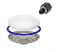 Boîtier de rechange pour antenne Gnss Gps Glonass Bds S-Band Coque en plastique blanc 154 mm de diamètre avec valve de ventilation pour arpentage (bleu)