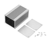 Boîtier de Refroidissement en Aluminium Boîte de Jonction Électronique pour Circuit Imprimé 40 mm x 50 mm x 80 mm, Prise De Courant