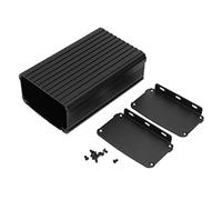 Boîtier de refroidissement en aluminium pour contrôleur de carte de circuit imprimé, boîtier d’enclosure pour projet électronique, boîtier en alliage d’aluminium de type séparé à