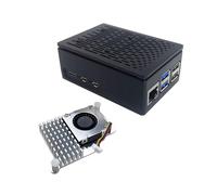 Boîtier de refroidissement pour boîtier RPi 5 avec dissipateur thermique officiel en option pour carte de développement RPI5 Kit d'accessoires