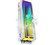 Boîtier de refroidissement pour disque dur externe - Boîtier de réduction de chaleur portable - Support de disque USB ventilé - Étui de stockage de données compact pour , fils, fille, adolescent