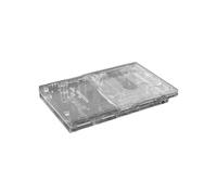 Boîtier de Remplacement Blanc Translucide pour PS2 Slim Console, Boîtier Complet pour 2, Modèles 75001 et 77001