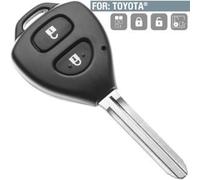 Boitier De Remplacement Flip 2 Boutons Toyota Toy43ars2