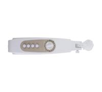 Boîtier de Remplacement pour Ventilateur à Pied, Commande Vitesse | Plastique et Métal, Tube Acier 23-25mm, Bouton-poussoir Modulaire, Usage Maison ou Bureau