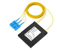 Boîtier de répartition fibre optique SC/UPC, répartiteur PLC, boîtier ABS, fibre 1/2