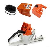 Boîtier de réservoir de carburant à poignée arrière compatible avec les tronçonneuses MS660 MS650 MS640 066 avec couvercle de filtre à air, carénage et conduite de carburant