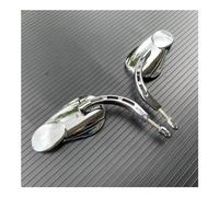 Boîtier De Rétroviseur Chromé pour Moteur Moto pour Ro&ad Glide pour Sportster XL883 XL1200L XL1200C FLHTK 2010 - 2016 Rétroviseurs