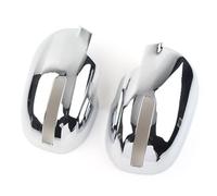 Boîtier De Rétroviseur Compatible Avec Mitsubishi Pour Outlander 2013 2014 2015 2016 2017 2018 2019 2020 Coque De Rétroviseur Latéral Chromée En ABS