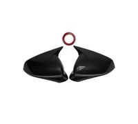 Boîtier De Rétroviseur Compatible Avec Seat Pour Leon MK4 Pour Cupra 2020 2021 2022 2023 2024 1 Paire Latérale Coques Rétroviseurs Extérieurs Garniture Rétroviseur Intérieur