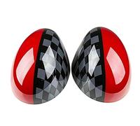 boîtier de rétroviseur de voiture Pour Mini Pour Cooper Hardtop F54 F55 F56 F57 F60 Série JCW Couvercle de rétroviseur de porte de voiture Rétroviseur latéral