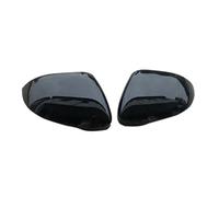 Boîtier De Rétroviseur Extérieur Pour VW Pour Golf 8 Pour GTI MK8 2020-2022 Protection Rétroviseur Latéral Avec Assistance Maintien Voie Extérieur Boîtiers(Noir brillant)