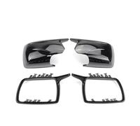 Boîtier De Rétroviseur Pour BMW X3 X 3 E83 2003-2010 M Look Rétroviseurs Noirs Rétroviseur Latéral Couvercles Rétroviseur Coquilles