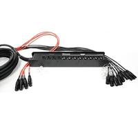 Cordial EYB 8-4 C 15 Boîtier de scène 15 m Nombre d'entrées:4 x Nbr. de sorties:8 x