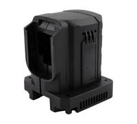 Boîtier de scie à chaîne électrique de 40,6 cm avec prise de batterie compatible avec batterie au lithium sans balais, poignée de tronçonneuse noir (B)
