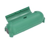 Boîtier de sécurité pour Câble étanche, Couvercle de Rallonge, Boîte de Jonction Spacieuse pour Les Connexions de Câbles avec Utilisation en Extérieur, adapté à Diverses (Green)