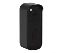 Boîtier de sonnette sans perçage pour sonnette vidéo Blink 2ème génération 2025, couvercle de capteur ABS avec support, coque de protection noire pour entrée