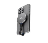 Boîtier de stockage magnétique M.2 2230 NVME pour iPhone 15/16 Pro Max, adaptateur USB C 3.2 Gen2 10 Gbit/s vers NVMe, charge PD 100 W, boîtier SSD externe en aluminium pour Android/iPad/MacBook (rond