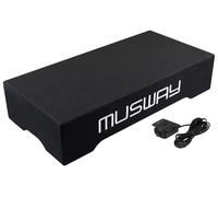 Boîtier de subwoofer actif Musway MF210A 10" (25 cm) avec membrane passive 80...