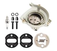 Boîtier de tambour d'embrayage 4180-080-1809 et assemblage d'embrayage 4180-160-2000 pour débroussailleuse FS90 FS110 FS130 KM110 KM130 HL100 HT130 Performance améliorée Facile à installer Métal