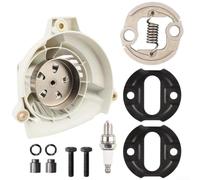 Boîtier de tambour d'embrayage 4180-080-1811 et assemblage d'embrayage 4149-160-2000 de rechange pour débroussailleuse FS111 FS131 modèles FS91R KM19R KM111R KM131R (A)