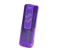 Boîtier de tampon photopolymère pour un résultat constant, violet | Opérations pour des projets de cartes et artistiques, emballages cadeaux et designs créatifs, résultat cohérent