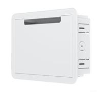 Boîtier de télévision mural de 22,9 cm pour TV Media, boîtier réseau encastré, gestion des câbles AV pour Fire TV, Samsung, One Connect, Mini