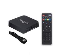 Boîtier de télévision MXQ PRO 5G 4K RK3229-5G Smart 1 + 8G Lecteurs vidéo fiables noir UE